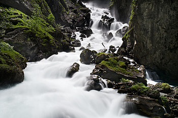 Nature, Water, Rivers, Stones, Rocks, Moss HD wallpaper
