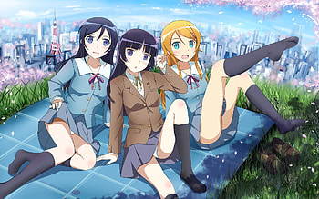 Anime, Girls HD wallpaper
