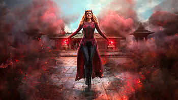 Wielder Of Chaos Scarlet Witch, scarlet-witch, superheroes, artwork, artist, digital-art, artist HD wallpaper