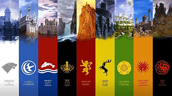 Game of Thrones, House , Stark, Lannister, Targaryen, Baratheon HD wallpaper