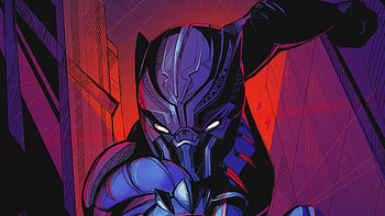Black panther, 2018 movie, fan artwork HD wallpaper