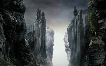 The Argonath, The Lord of the Rings HD wallpaper