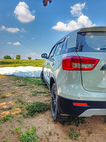 Brezza, cloud, sky, car HD phone wallpaper
