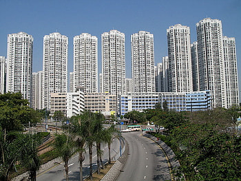Oh No! Which tower is my home?, hong kong, view, condo, china, home, towers HD wallpaper