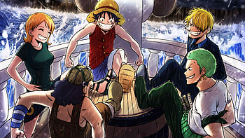 Straw Hat Crew — One Piece, One Piece HD wallpaper