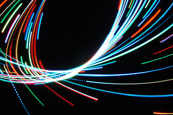 Abstract, Art, Shine, Light, Multicolored, Motley, Lines, Neon HD wallpaper