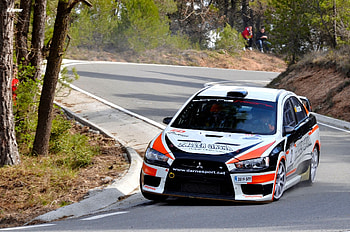 Rally, race cars, Lancer, EVO, car, vehicle, Mitsubishi HD wallpaper