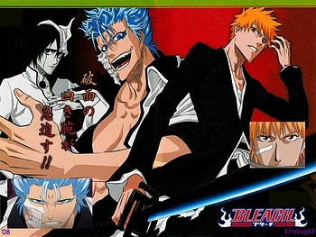 The two espada I have to kill, fighter, bleach, ichigo, anime HD wallpaper