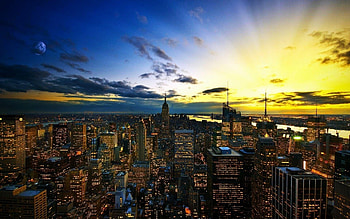 Atlanta skyline, , USA, Places to visit HD wallpaper