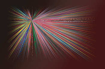 Abstract, Bright, Rays, Beams, Multicolored, Motley, Lines HD wallpaper