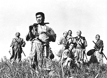 Akira Kurosawa, Seven Samurai, Martial journal HD wallpaper