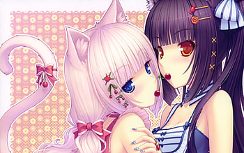 Anime - Neko Paradise Vanilla (Nekopara) Chocola (Nekopara) HD wallpaper