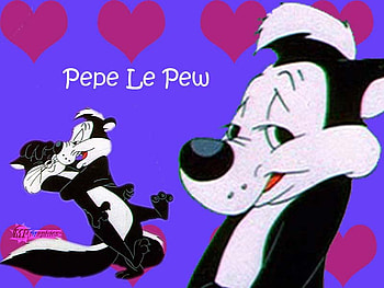 pepe le pew, pew, pepe, love, le HD wallpaper