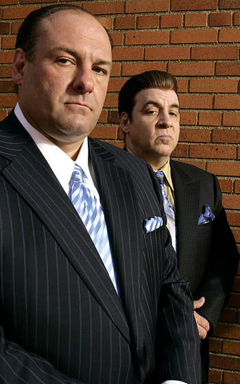 Silvio and Tony, The Sopranos HD phone wallpaper