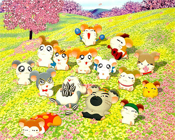 Hamtaro , High resolution, Background , Visual appeal HD wallpaper