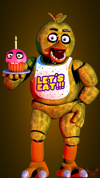 Let's Eat! Classic Chica — Freddy Fazbear's Pizza , Fazbear Entertainment, Freddy Fazbear's Pizza, Classic Animatronics, Original Animatronics, Five Nights at Freddy's HD phone wallpaper