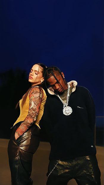 Rosalía Travis Scott, music, tkn, rosalia, travisscott HD phone wallpaper