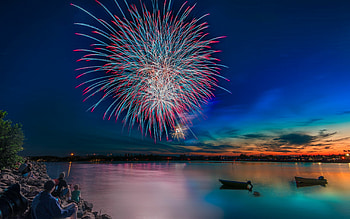 Beach, Celebration HD wallpaper