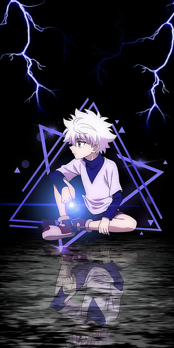 Killua, hunter_x, hxh, hunterx, hunterxhunter, anime, hunter_x_hunter HD phone wallpaper