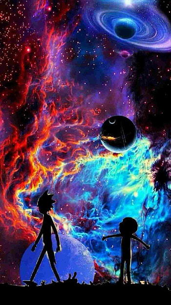 Background Rick And Morty, Rick and Morty Tablet HD phone wallpaper