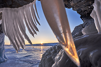 Lake Baikal, Exquisite beauty, Crystal clear waters, Justin Jin graphy HD wallpaper
