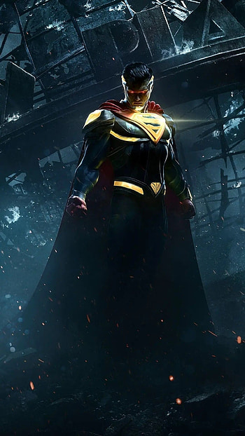 Injustice 2, Superman's power, Zedge , Superhero art HD phone wallpaper