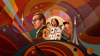 Retro Space Odyssey — HD wallpaper