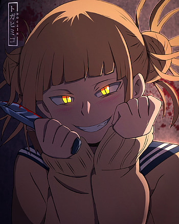 Himiko Toga(トガヒミコ), bokunohero, art, toga, mha, drawing, fanart, draw, bnh, anime HD phone wallpaper