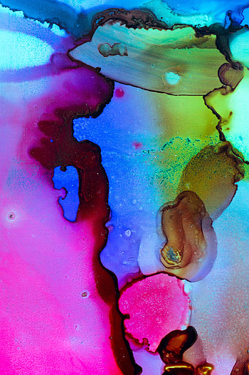 Abstract, Multicolored, Motley, Structure, Texture, Stains, Spots HD phone wallpaper