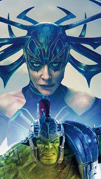 Hulk, Hela, Thor Ragnarok, Sony Xperia HD phone wallpaper