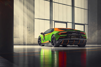 2020 Lamborghini Huracan Evo GT Rear, lamborghini-huracan-evo-gt, lamborghini-huracan, lamborghini, 2020-cars, cars HD wallpaper
