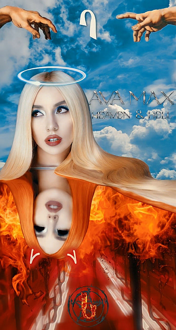 Heaven and Hell Album, Ava Max HD phone wallpaper