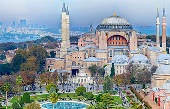 Hagia Sophia, Istanbul mosque, Cultural landmark, Architectural masterpiece HD wallpaper