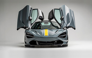 Sports car, silver, McLaren 720S HD wallpaper