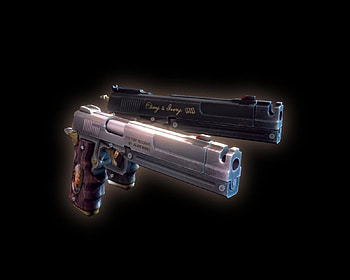 Ivory and ebony, 2011, 10, gun, 20, handgun HD wallpaper