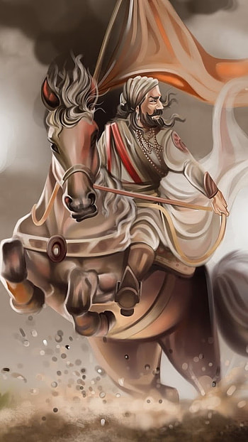 Shivaji Maharaj Jayanti, , Painting, h d HD phone wallpaper