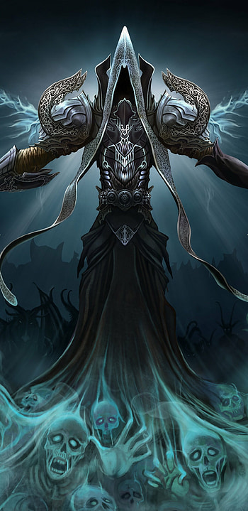 Diablo, Reaper of Souls, Dark fantasy, Intense hack and slash HD phone wallpaper
