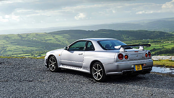 Skyline Coupe, Skyline Car HD wallpaper
