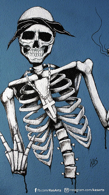 Skeleton, Bad Skeleton HD phone wallpaper