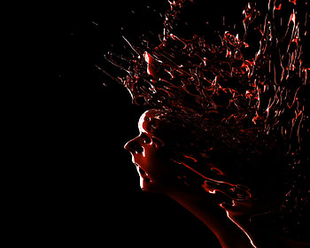 Horror, 3D, Dark, Blood, Cgi, Creepy, Scary HD wallpaper