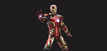 Iron man, iron-suit, superhero, minimal HD wallpaper