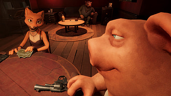 Liars Bar : Uneasy Alliances in a Cartoon Underworld, video game, Liars Bar HD wallpaper