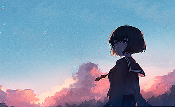 Dusk Reverie — Original Anime Quad, Anime, Original HD wallpaper