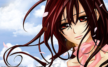 Anime, Girl, Brunette, Knight, Vampire HD wallpaper