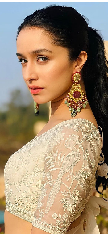 Shradha, eye, hair HD phone wallpaper