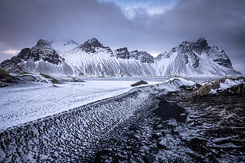 Vestrahorn Majesty: Iceland’s Pristine Nature Escape, Iceland, nature, Vestrahorn HD wallpaper