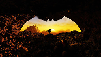 Gotham Guardian Batman, batman, superheroes, artwork, artist, digital-art, behance HD wallpaper