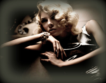 Blonde, Beautiful, Jewelry, Woman, Model, People, Makeup, Pretty HD wallpaper