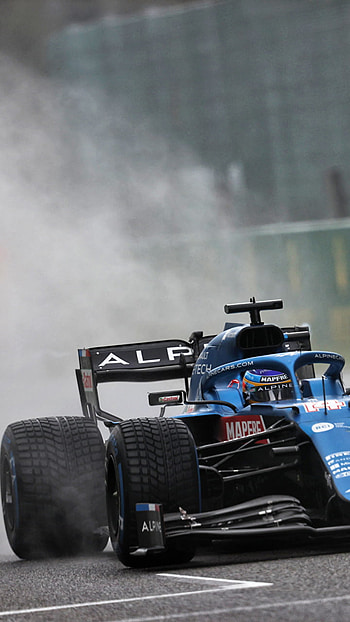 Alpine F1 Team, Alonso HD phone wallpaper