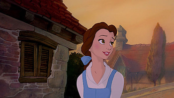 Belle, Beauty and the Beast, Disney, Animation HD wallpaper